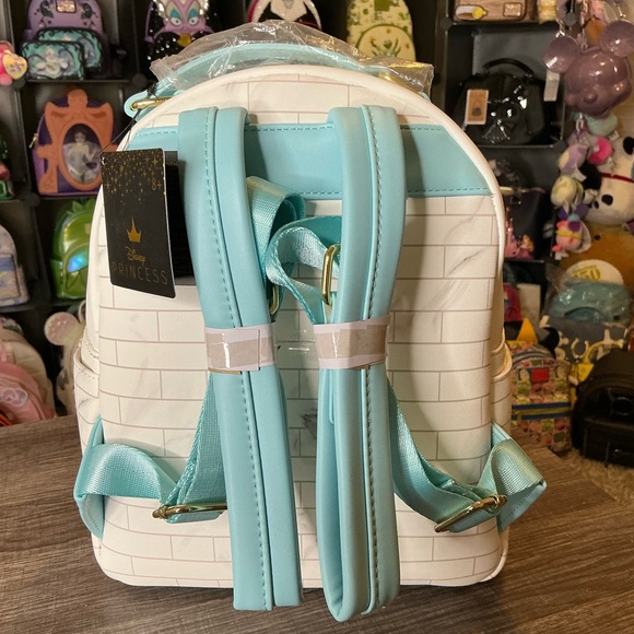 Disney Princesses Stained Glass Castle Loungefly - Picture 3 of 4